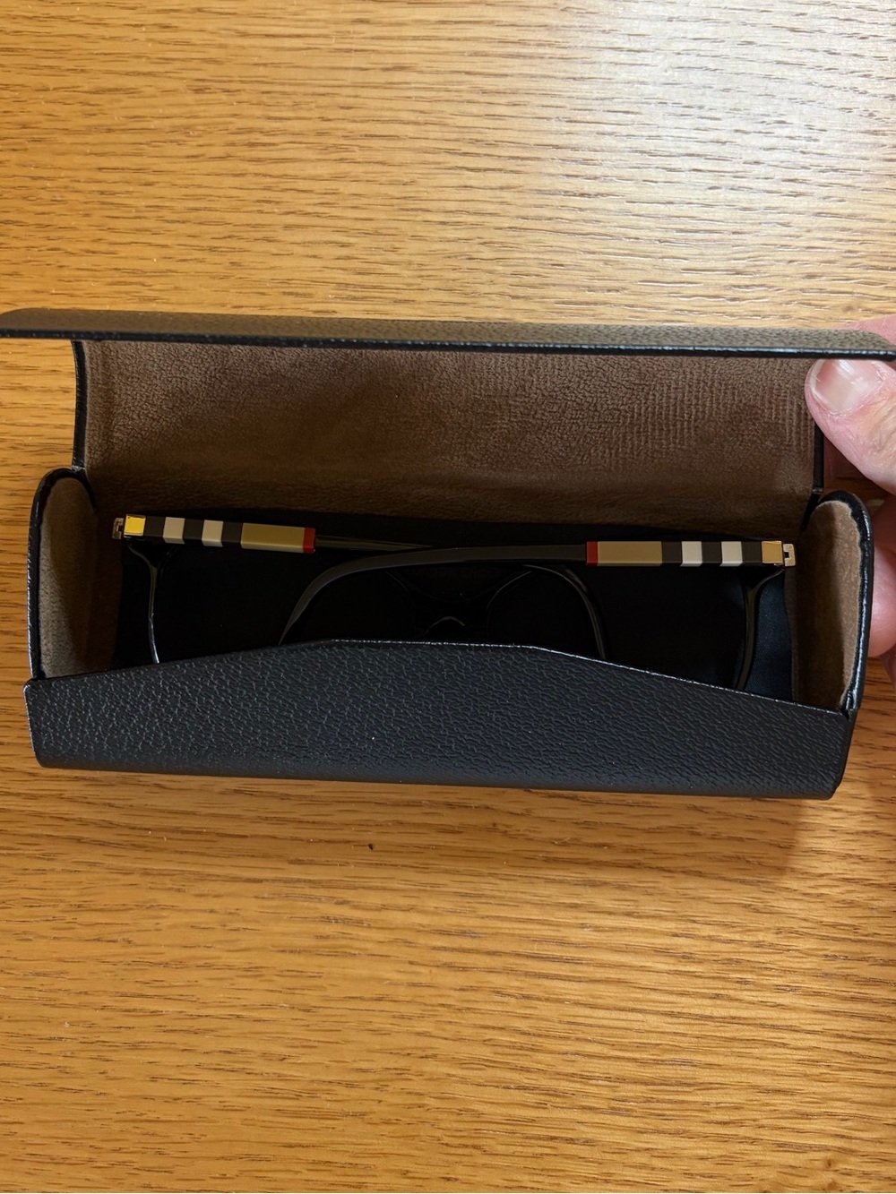 Burberry Frames with Signature Check Temples - Picture 5 of 8